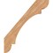 Ekena Millwork 5 1/2"W x 34"D x 40"H Olympic Smooth Knee Brace, Western Red Cedar BRC06X34X40OLY00SWR - alternate 3